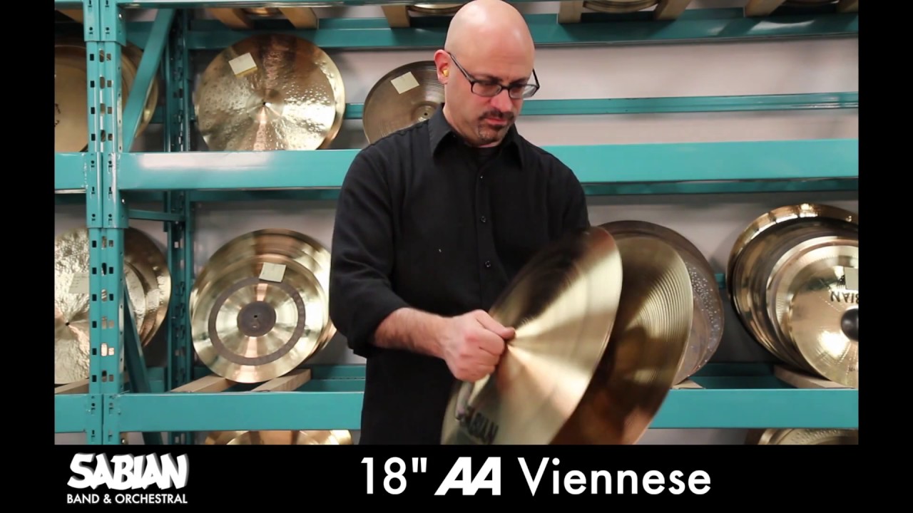 Sabian AA Viennese Cymbals 18 in. - YouTube