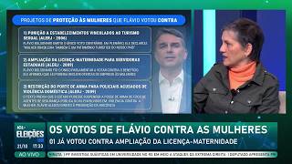 ICL Notícias reuniu o histórico parlamentar de Flávio Bolsonaro contra os direitos das mulheres