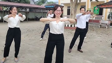 THỂ DỤC GIỮA GIỜ CĐCS TRƯỜNG THCS LAI ĐỒNG