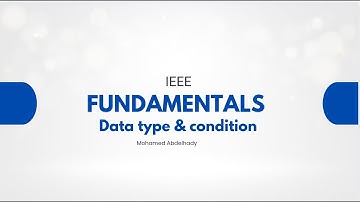 Data Type & Condition - Week 1