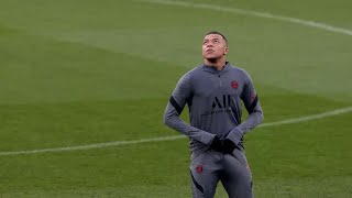 Kylian Mbappe Checking Out The Santiago Bernabeu Before The Match Against Rm Psg Vs Real Madrid