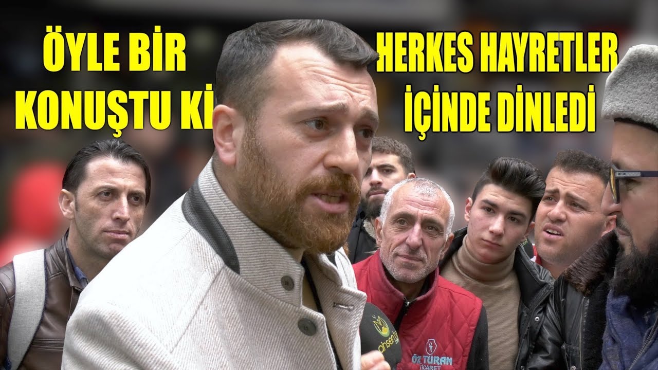 Oyle Bir Konustu Ki Herkes Hayretle Dinledi Ahsen Tv Sokak Roportajlari Youtube Tv Gercekler Youtube