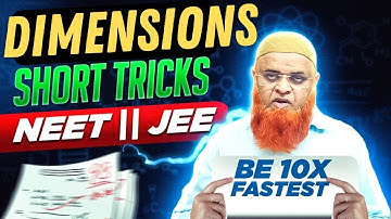 50) Lazy physics tricks | Units and dimensions | Measurements short tricks | Jee mains/Neet 2023 |