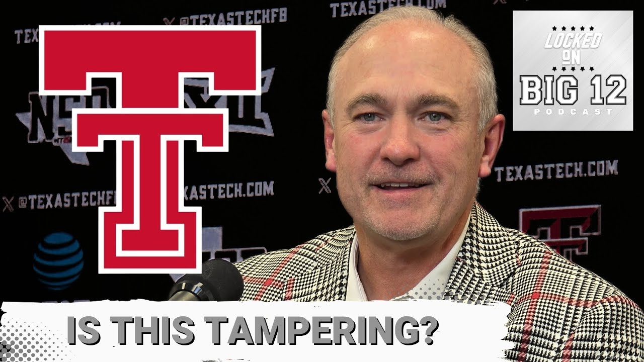 SCANDAL: Is Texas Tech TAMPERING FELLOW Big 12 Schools In Transfer Portal Landing Brendan Sorsby?