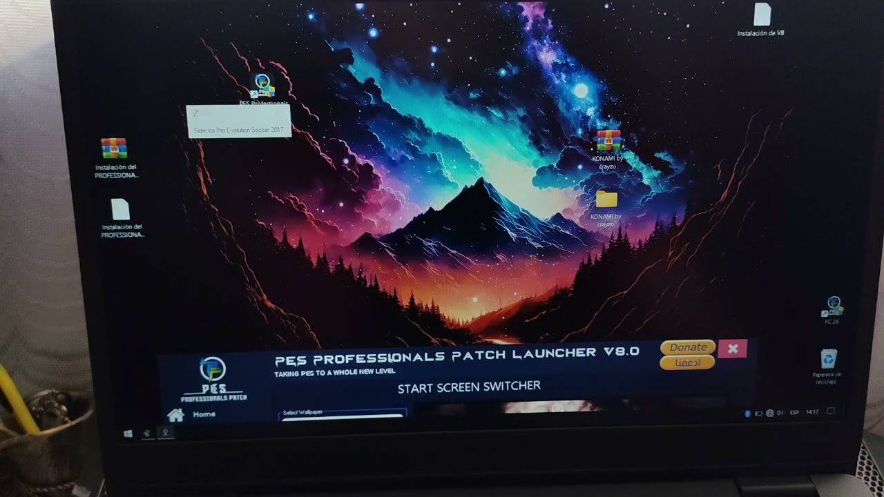 Instalación del PROFESSIONALS PATCH V8 AIO