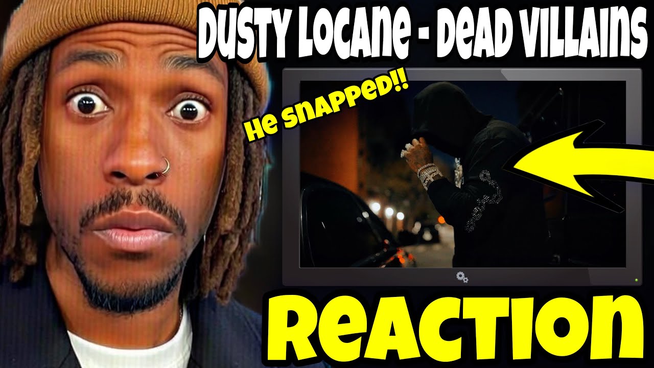 ЭТО ПРОСТО ПОТРЯСАЮЩЕ!! Реакция на клип Dusty Locane - Dead Villains (Official Music Video)! #95M...
