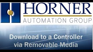 Download to a Controller via Removable Media