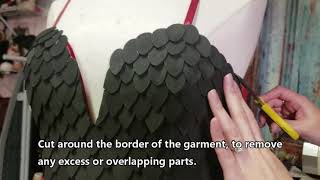 Crafting with Cosplay Fabrics - EP. 79 - Dragon scale breastplate