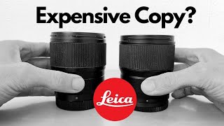 New Leica SL Lenses vs Lumix | SummicronSL 35mm & 50mm