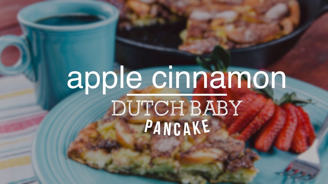 Apple Cinnamon Dutch Baby Pancake