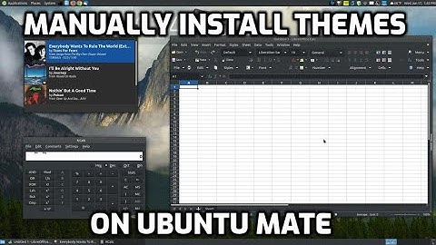 Manually Install Themes on Ubuntu MATE