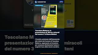 Toscolano Maderno, la presentazione di ‘Morte e miracoli del numero 3’ di Steno Molteni #Shorts