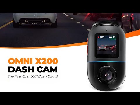 70mai Dash Cam Omni X200: Superior Night Vision & 1080P HD
