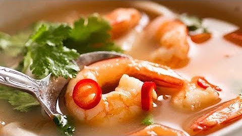 Sup Tom Yum (Tom Yum Goong Thailand)