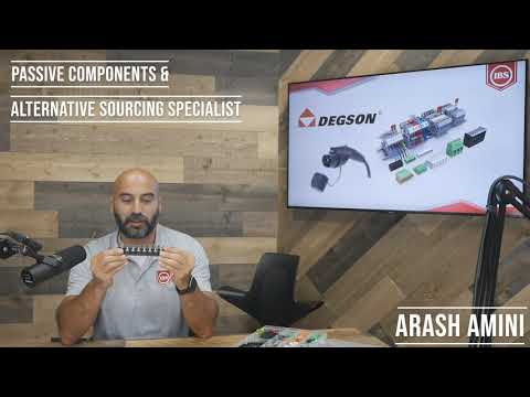 Arash Amini - Alternative Sourcing Specialist Introduces Degson Terminal Blocks