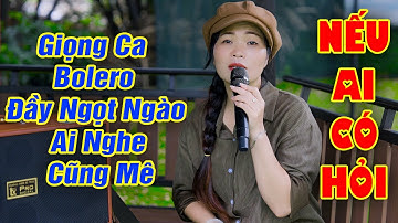 Nếu AI Có Hỏi - Triệu Hằng | Giọng Ca Cô Gái Bán Nước Sâm Ngọt Lịm Làm Tan Chảy Con Tim Người Nghe