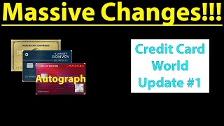 What's Happening in the Credit Card World | Wells Fargo, AMEX, Chase!