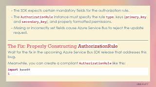 How to Add a Shared Access Policy to an Azure Service Bus Queue Using Python