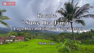 Karaoke SUWE ORA JAMU | Lagu Daerah Yogyakarta | Lagu Daerah Jawa Tengah | Karaoke Belajar Menyanyi