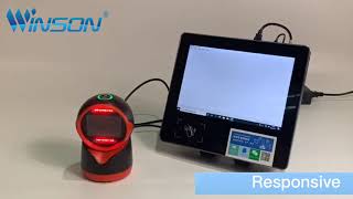 Winson WAI-5900 hot sale 2D Desktop Barcode Scanner