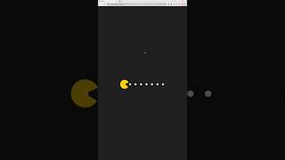 How Is PacMan With HTML/CSS Code Shorts