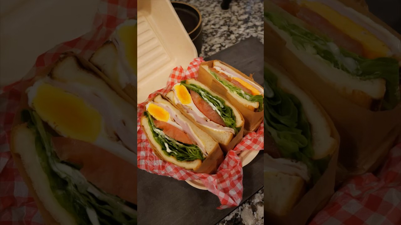 【お弁当作り】1分で見る!サンドイッチ #Shorts #お弁当 #obento
