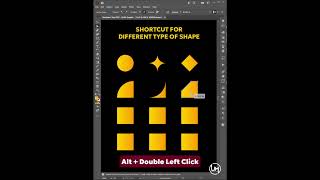 🟡Shortcut Different Type of Shape 🔷  |  Adobe Illustrator 2025 🛑💛🟡🔷🔺🟩