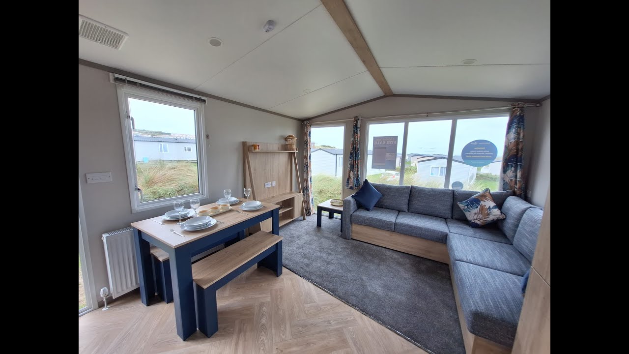 2 Bedroom Victory Baywood Static Caravan 2023 - Sea views at St Ives Bay Away Resorts (Cornwall)