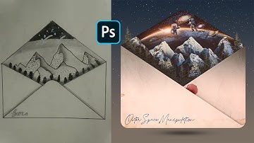 Outer Space Manipulation Fantasy in Photoshop|Speed art | Sci-Fi #photoshopmanipulation #viralvideo