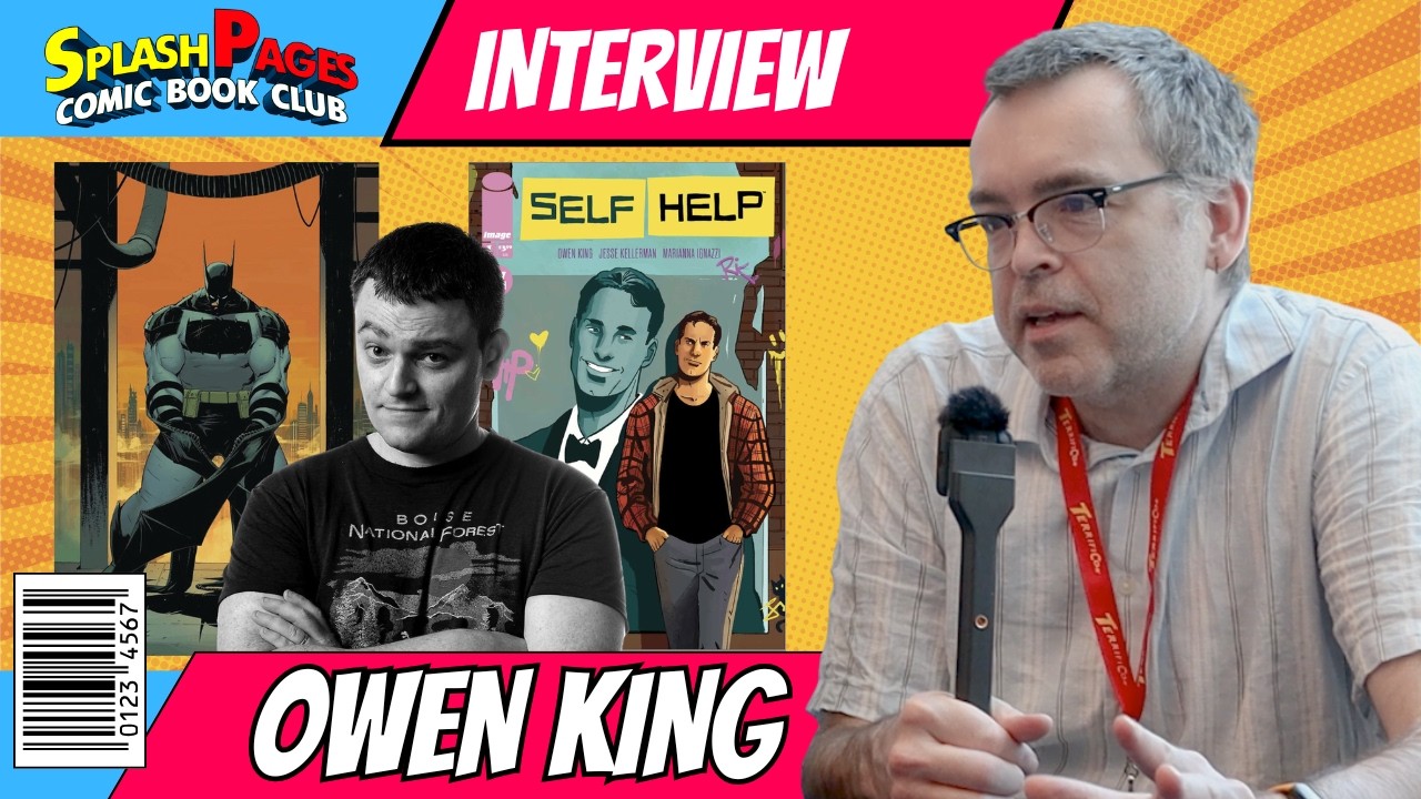 Owen King Talks Self Help Comic, Scott Snyder's Origin Story & The Stand Writers' Room | Terrificon