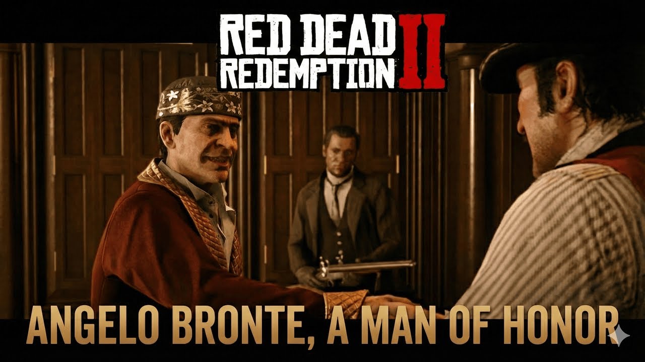 Red Dead Redemption 2 | Angelo Bronte A Man of Honour | Mission ...