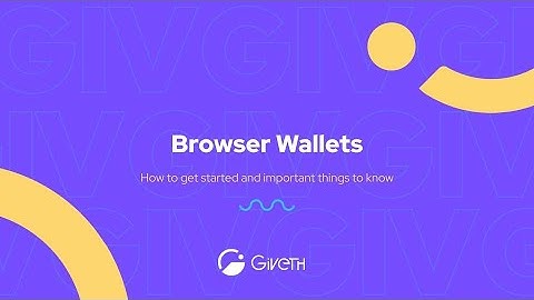Web3 Browser Wallets (MetaMask Walkthrough)