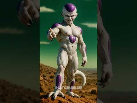 Personagens de Dragon Ball Z trazidos à vida real pela IA #ia #goku #vegeta #dragonball #aiart