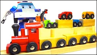 Robocar TRANSFORMERS CHAINSAW RESCUE! - Railway Train & Toy Cars Adventure! [ 로보 카 폴리 ] screenshot 5