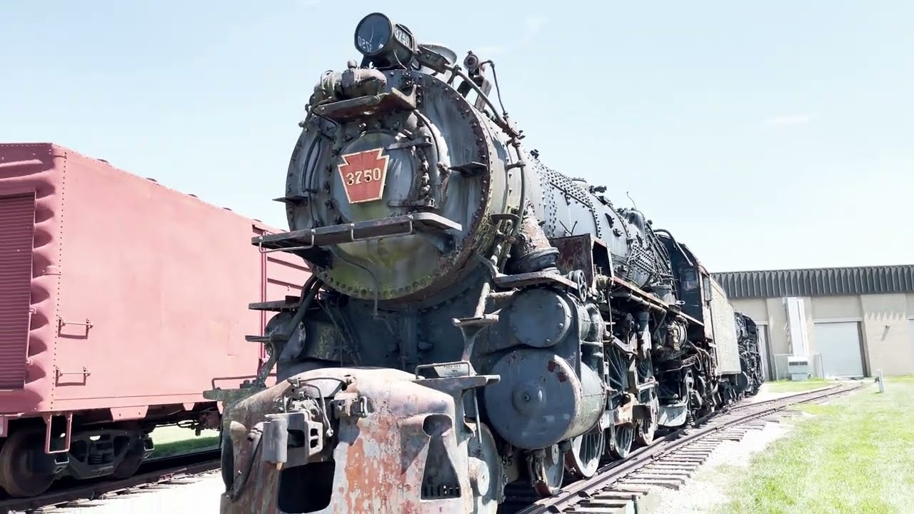 4K Strasburg Museum Rail Yard YouTube