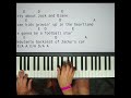 Mastering A Chord Inversions Jack and Diane song | Learn to play piano Web Piano Teacher Shawn Cheek