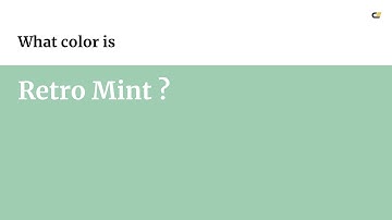 Retro Mint color #9fcdb1 hex color - Green color - Warm color 9fcdb1