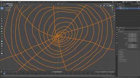 Blender Quick Tip - Spider web from greasepencil