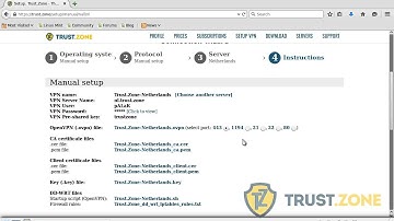 OpenVPN on Linux Mint 17.2 KDE - Trust.Zone VPN