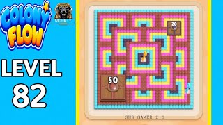 🐜 Colony flow level 82 solution and walkthrough for gameplay 
