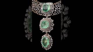 Experience Luxury Bridal Styling with Emerald Diamond Jewellery at Sri Mahalaxmi Jewellers & Pearls
