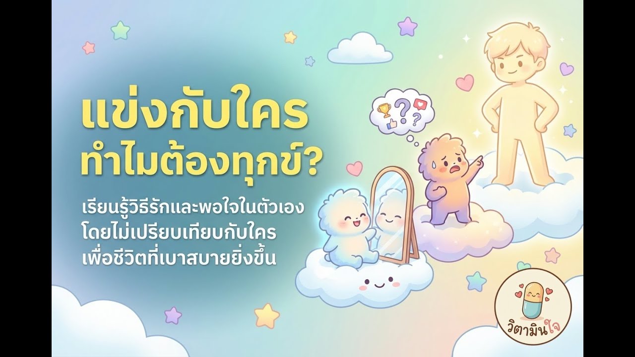 ทำไมเราถึงหยุดเปรียบเทียบกับคนอื่นไม่ได้? ทั้งที่รู้ว่ามันทำร้ายใจตัวเอง