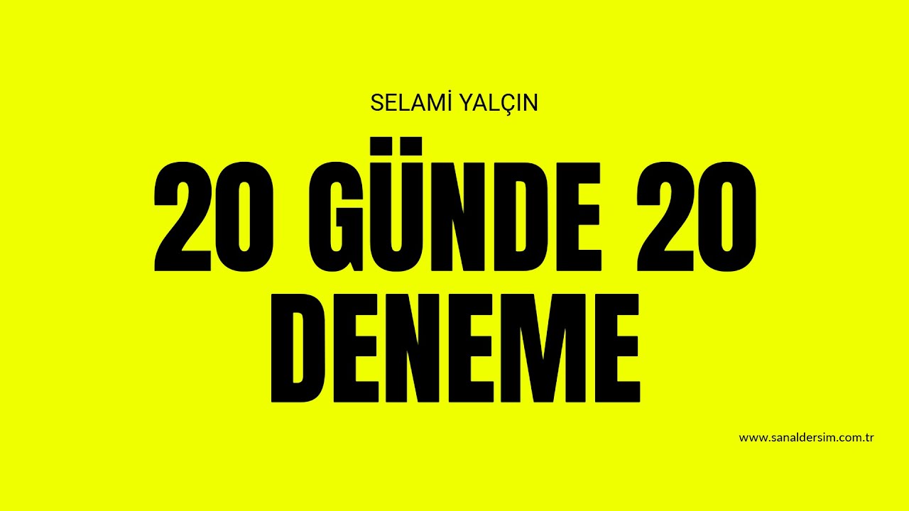 2024 - TARİH ÖABT DENEME (ÖRNEK I. DENEME)