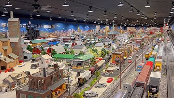 Largest Private O scale Model Railroad Layout in the USA