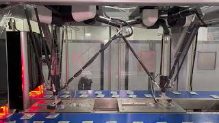 Pick and Place Robot working in Pharmaceutical Industry