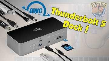 OWC ThunderBolt 5 Dock - 11 Ports in the Fastest Dock EVER?! : REVIEW