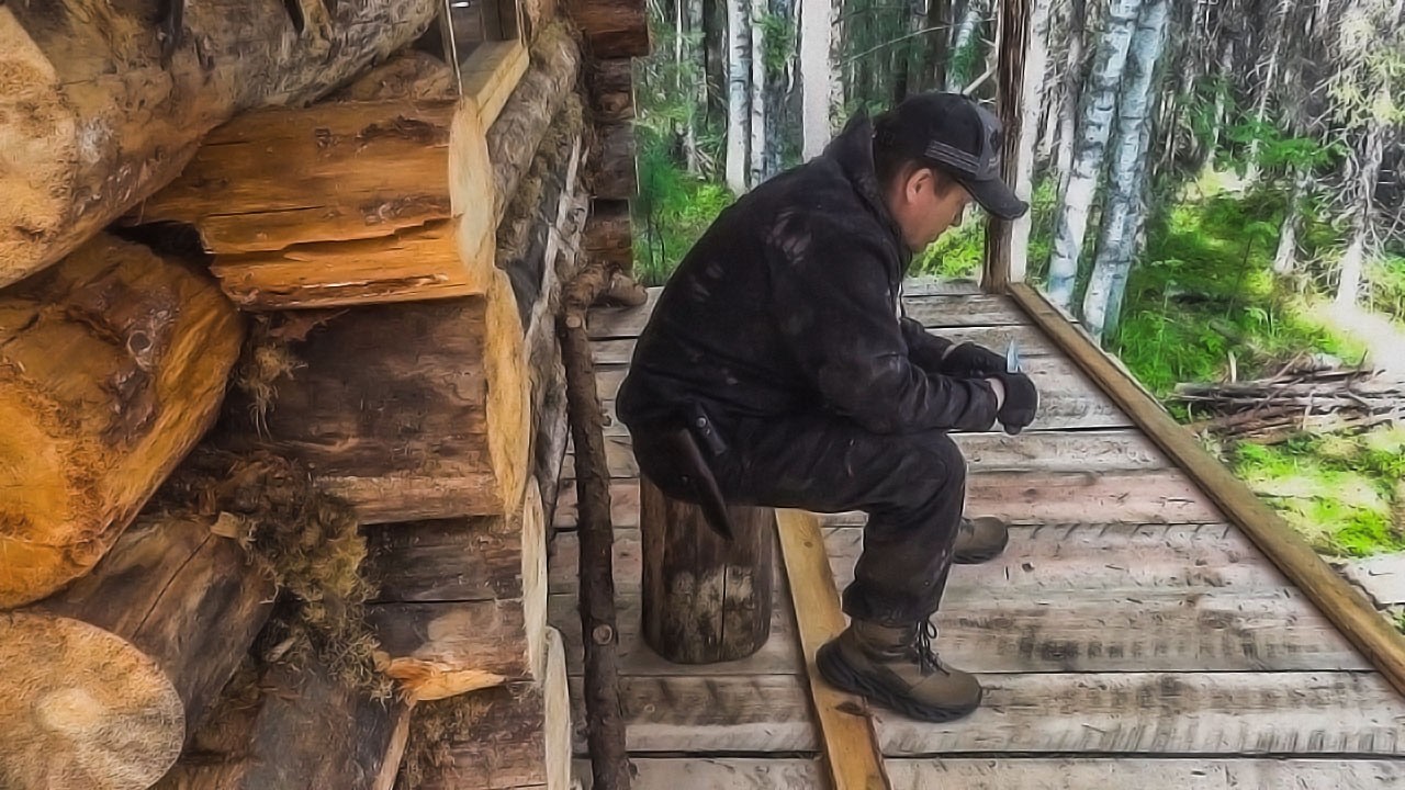 I Built a Dream Taiga Cabin. The Final Result is Incredible!