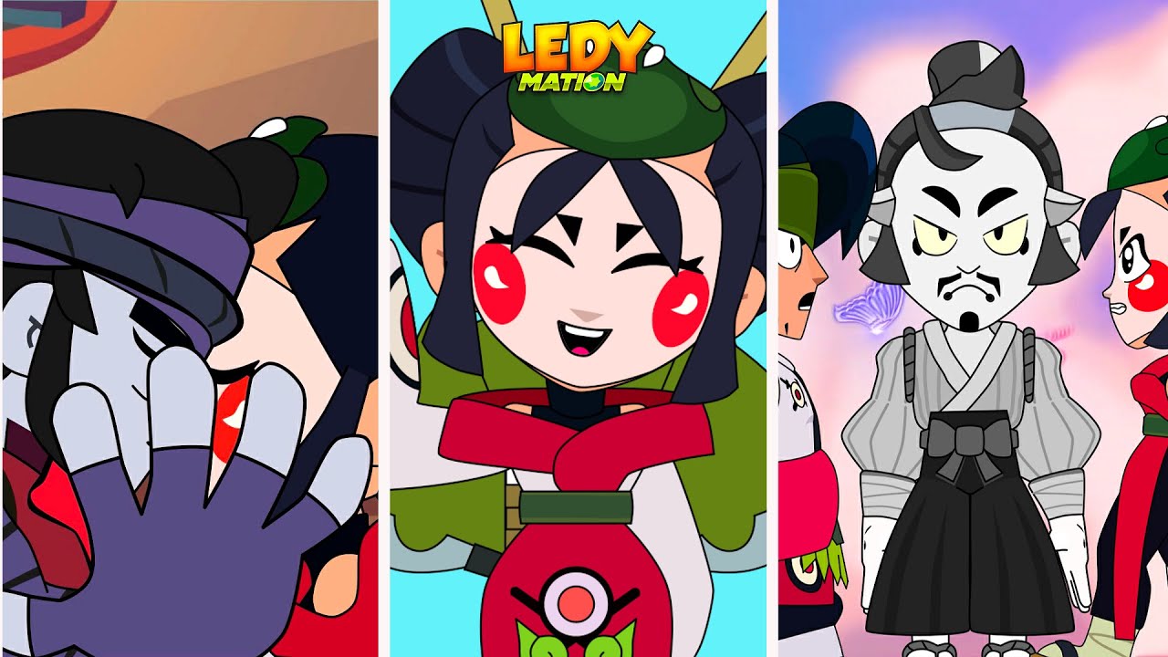 🉐🍣KAZE NEW BRAWLER🉐🍣Brawl Star Animation | TOKUSATSU Season  - LEDYMATION