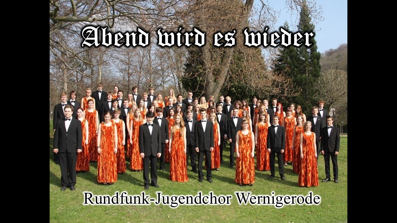 Abend wird es wieder