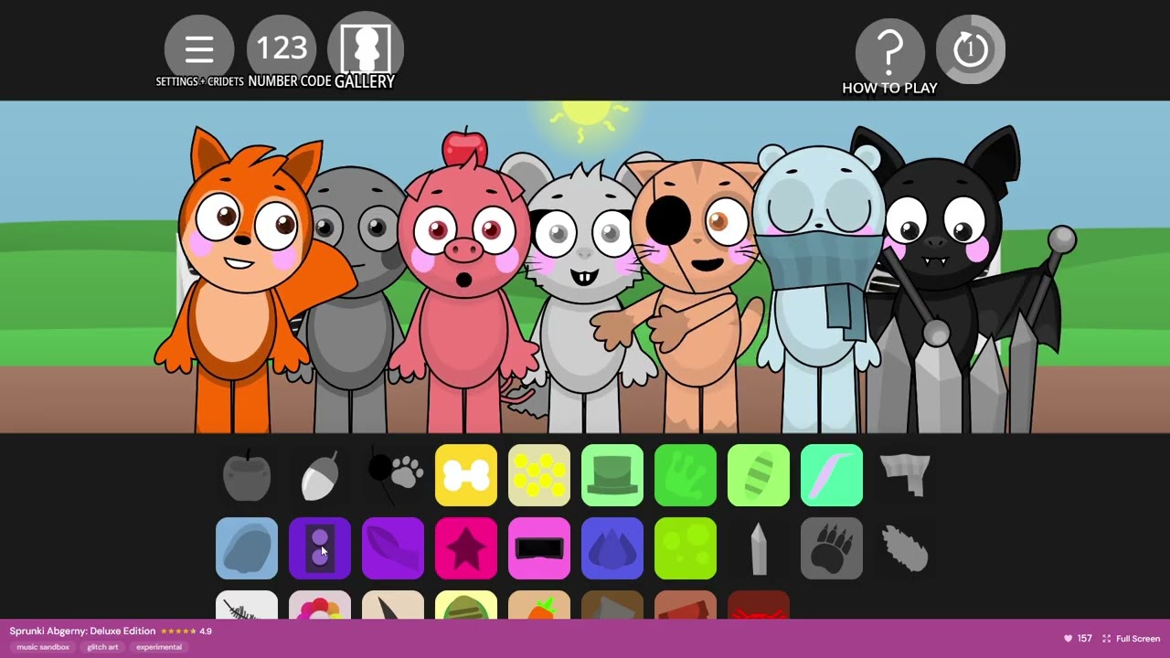 Sprunki Abgerny  Deluxe Edition  A Glitchy